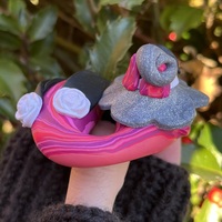 Rosey the Sleepy Pink Flower Witch - Thumbnail 2