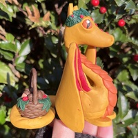 Mac the Acorn Gathering Dragon - Thumbnail 1