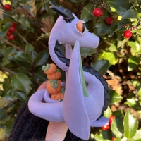 Penelope the Pumpkin Stack Dragon - Thumbnail 2