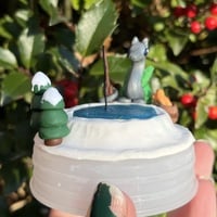 Lake Fishing Dragon Ornament - Thumbnail 2