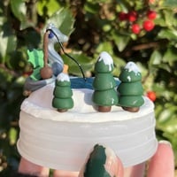 Lake Fishing Dragon Ornament - Thumbnail 3