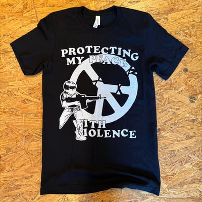 Protecting my peace t-shirt (black)