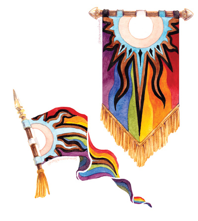 Stickers: Pride Banners