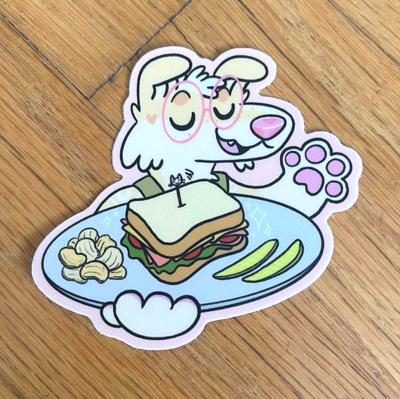 ZRANDWICH TIME Sticker