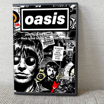 Oasis standing on the edge of the noise, black island studios, london 08.14.2008 dvd