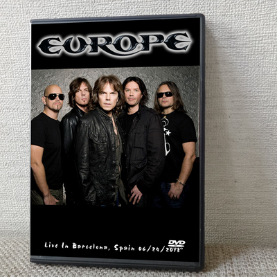 Europe live in barcelona, spain 06.24.2013 dvd