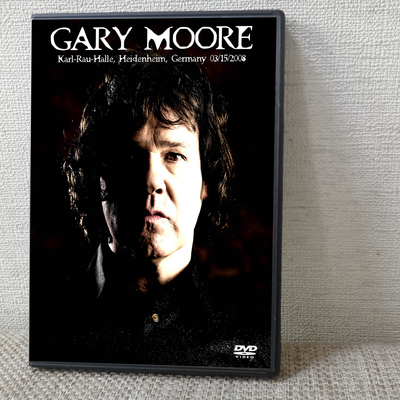 Gary moore karl-rau-halle, heidenheim, germany 03.15.2008 dvd