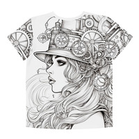 Lady Stevie Youth crew neck t-shirt - Thumbnail 1
