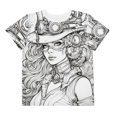 Lady tamra youth crew neck t-shirt