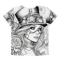 Lady Jade  crew neck t-shirt - Thumbnail 1