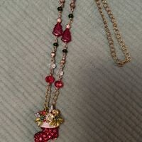 Christmas Boot Necklace - Thumbnail 1