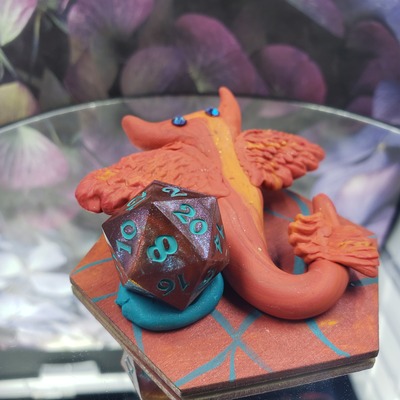 Fiery skymanta dice guardian