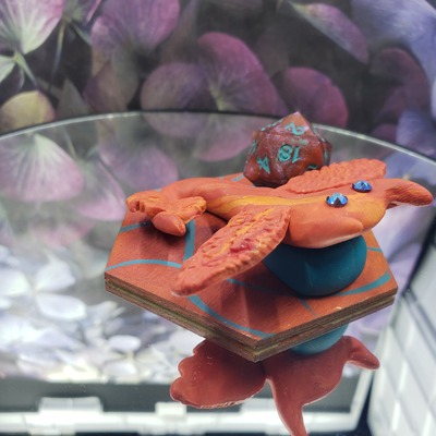 Fiery skymanta dice guardian