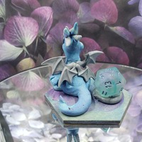 Ice Blue Dice Guardian - Thumbnail 1