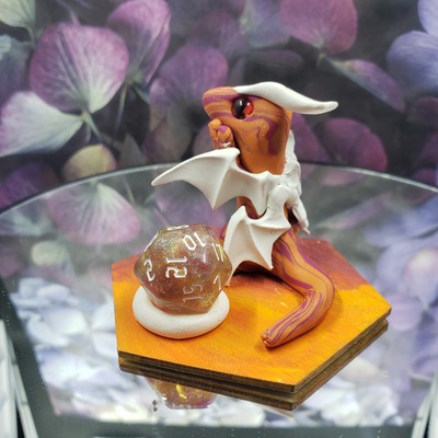 Shimmery sunset dice guardian