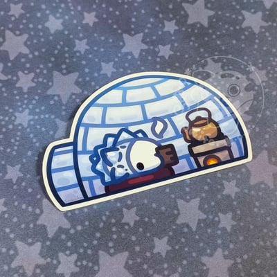 Snom igloo sticker