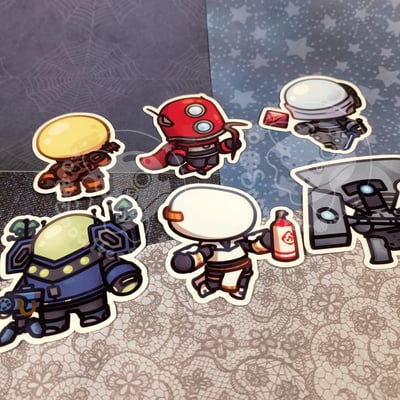 Risk of rain 2 stickers