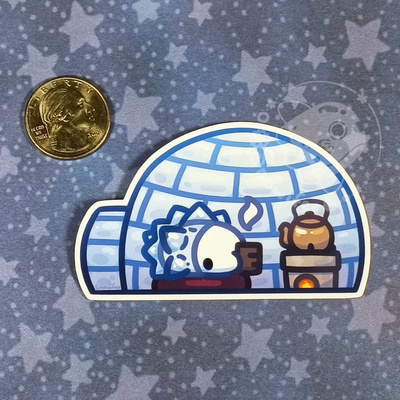 Snom igloo sticker