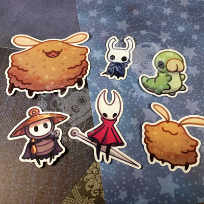 Hollow knight stickers