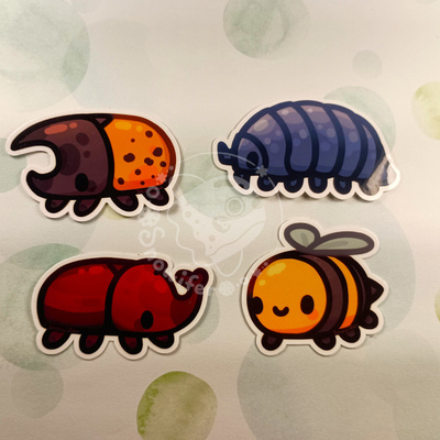 Bug stickers
