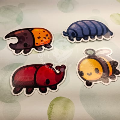 Bug stickers