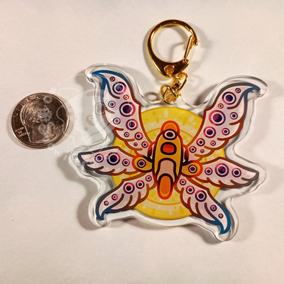 Bibilically accurate mola angel keychain