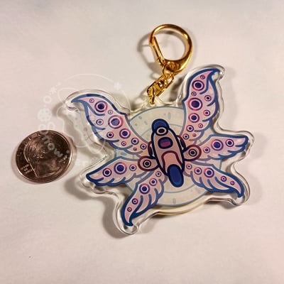 Bibilically accurate mola angel keychain