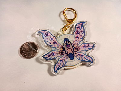 Bibilically Accurate Mola Angel Keychain