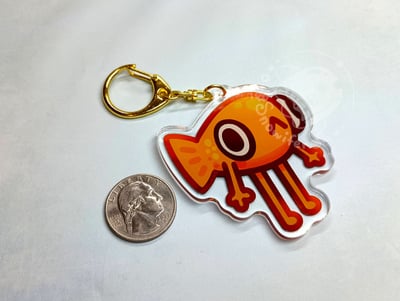 Le Poisson Steve Keychain