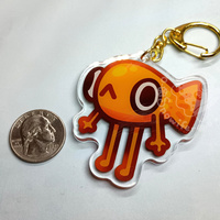 Le Poisson Steve Keychain - Thumbnail 1