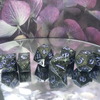 Emerald Whispers Polyhedral Set - Thumbnail 1