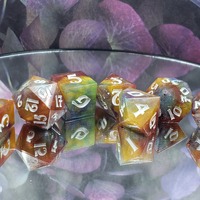 Rainbow Road Polyhedral Set - Thumbnail 1