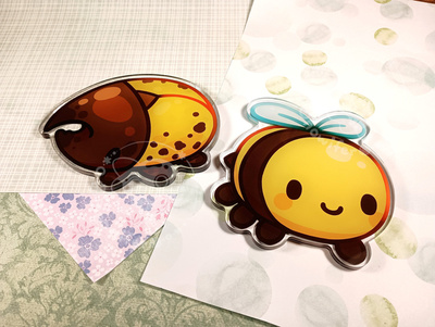 Bug Coasters