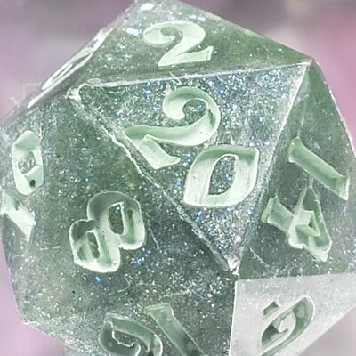 Shimmer crush polyhedral set