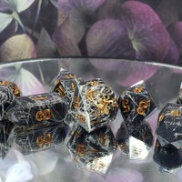 Golden Weaver Polyhedral Set - Thumbnail 1