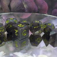 Midnight Embers Polyhedral Set - Thumbnail 1