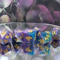 Mardi Gras Polyhedral Set - Thumbnail 2
