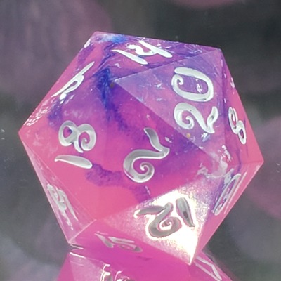 Bubblegum pride polyhedral set