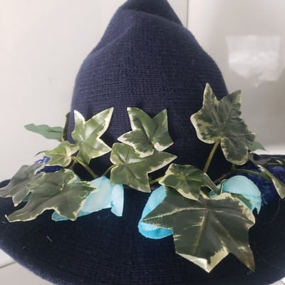 Ivy glory floral hat