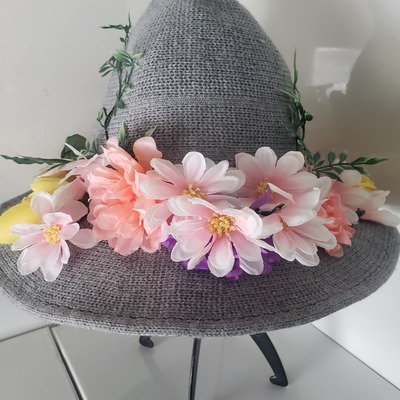Remnants of joy floral hat - Thumbnail 4