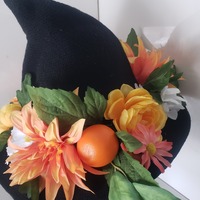 Orange Grove Floral Hat - Thumbnail 3