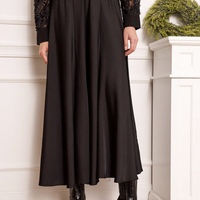 Satin Skirt - Thumbnail 1