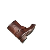 Retro distressed short Martin boots with thick soles 2 colors - Thumbnail 5