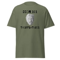 Tariffs Are Taxes Shirt  Political Economics Tee  Anti Tariff Humor  Progressive Graphic T-Shirt  Democracy Election Shirt - Thumbnail 3