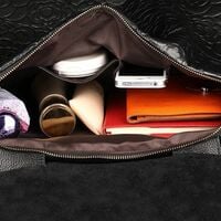 Genuine Leather Women's Handbag Large Capacity Fashionable Cowhide Shoulder/Crossbody Bag - Thumbnail 3