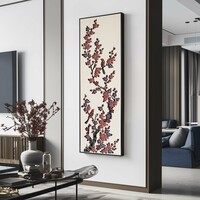 STEREOWOOD Plum Blossom Multi-Layer Art, Stereoscopic 3D Decor,Mandala Laser Cut - Thumbnail 3