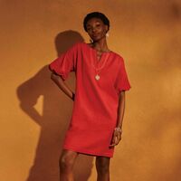 Puff Sleeve Dress - FINAL SALE - Thumbnail 1