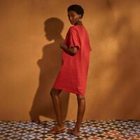 Puff Sleeve Dress - FINAL SALE - Thumbnail 4