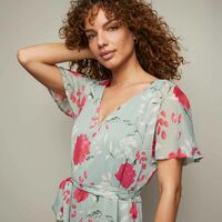 Spring Floral Dress - FINAL SALE - Thumbnail 2