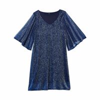 Sheer Holiday Dress - FINAL SALE - Thumbnail 4